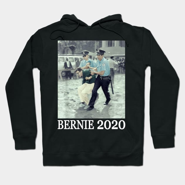 Bernie Sanders Protest Arrested Bernie 2020 For President Hoodie by S-Log